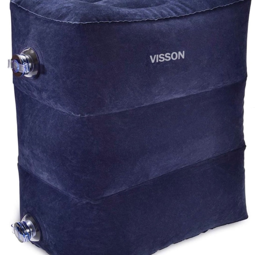 Inflatable Footrest Travel Pillow